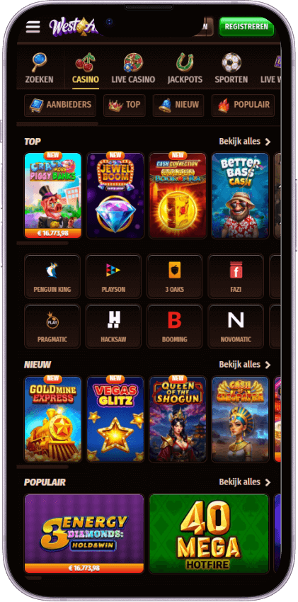 Westace Casino Spellen